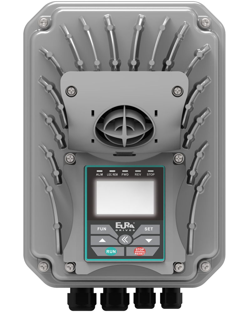 EM30 Integrated VFD Front view